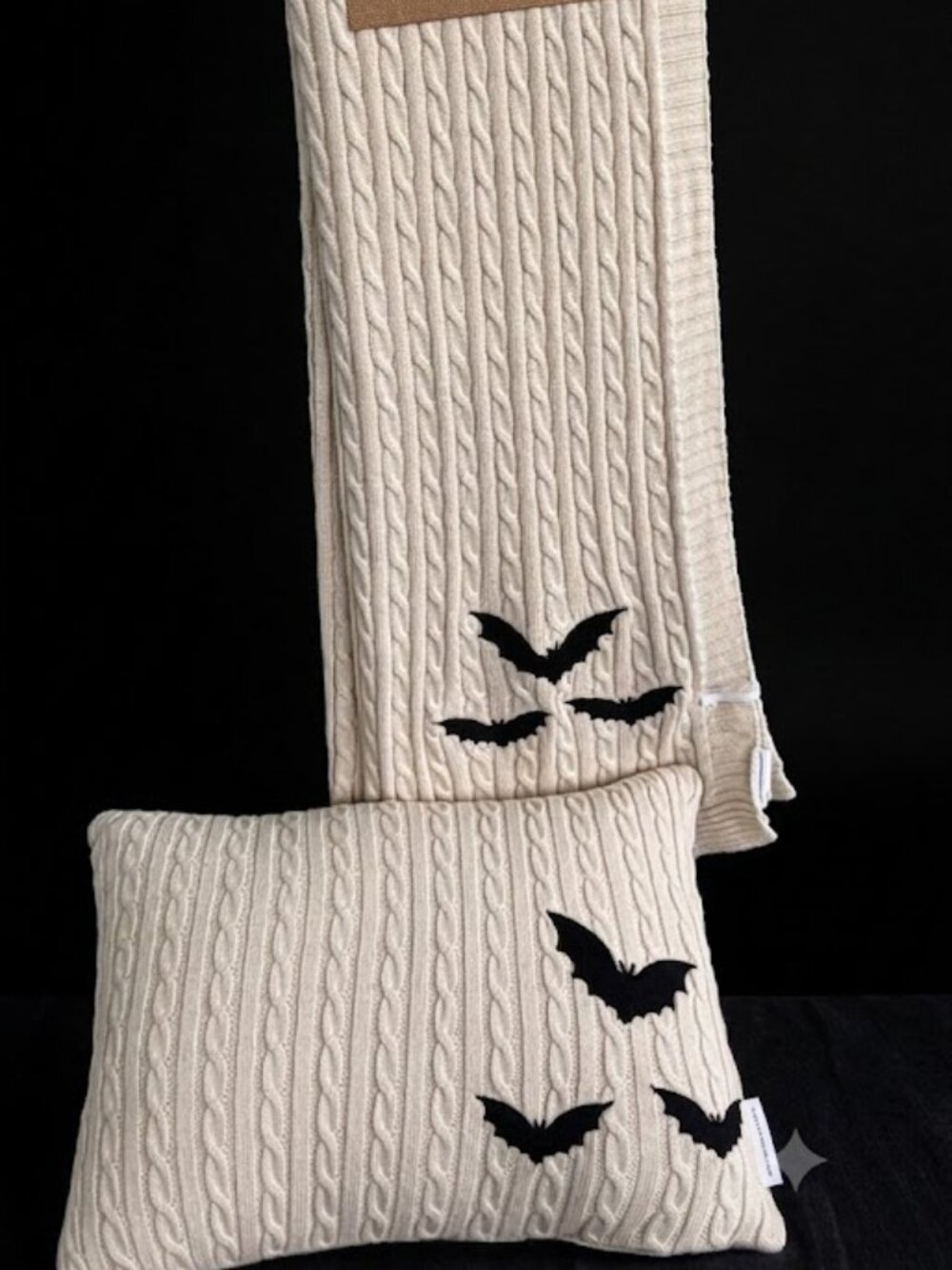Cupcakes & Cashmere Halloween 2026 Bats Blanket & Pillow Viral TikTok U CHOOSE
